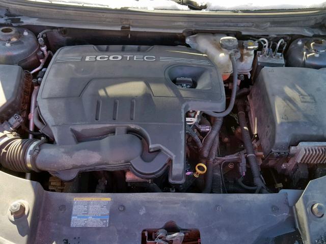 1G1ZH57B59F184696 - 2009 CHEVROLET MALIBU 1LT GRAY photo 7