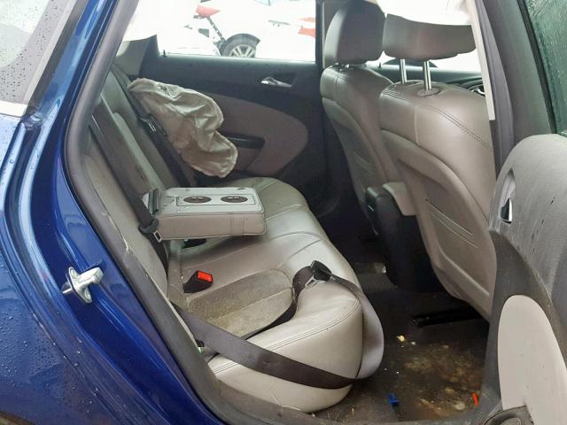 1G4PP5SK1D4164227 - 2013 BUICK VERANO BLUE photo 6