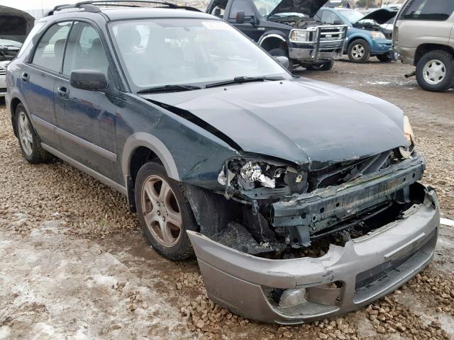 JF1GG68594G806161 - 2004 SUBARU IMPREZA OU GREEN photo 1