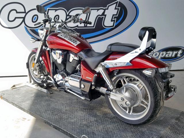 1HFSC46H78A600398 - 2008 HONDA VTX1800 F3 BURGUNDY photo 3