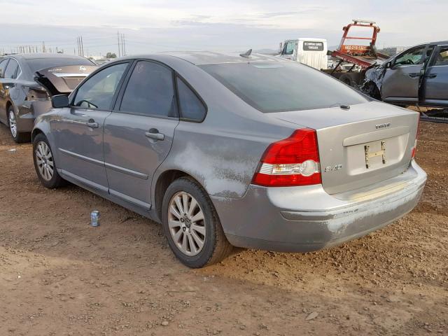 YV1MS382842011609 - 2004 VOLVO S40 2.4I GRAY photo 3