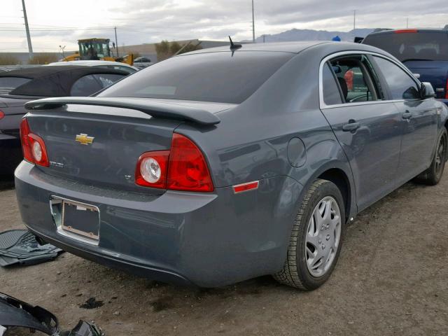 1G1ZH57B884282678 - 2008 CHEVROLET MALIBU 1LT GRAY photo 4