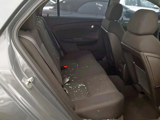 1G1ZH57B884282678 - 2008 CHEVROLET MALIBU 1LT GRAY photo 6