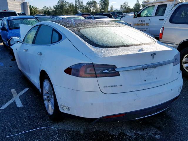 5YJSA1E13FF114923 - 2015 TESLA MODEL S أبيض صورة 3
