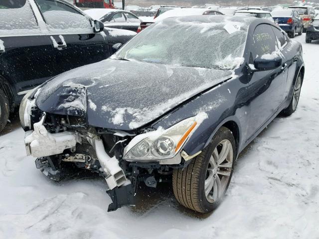 JNKCV64F39M650221 - 2009 INFINITI G37 GRAY photo 2