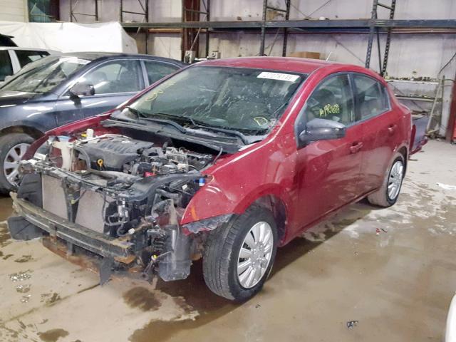 3N1AB61E27L650623 - 2007 NISSAN SENTRA 2.0 RED photo 2