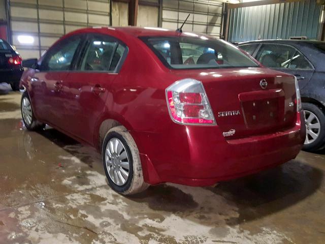 3N1AB61E27L650623 - 2007 NISSAN SENTRA 2.0 RED photo 3