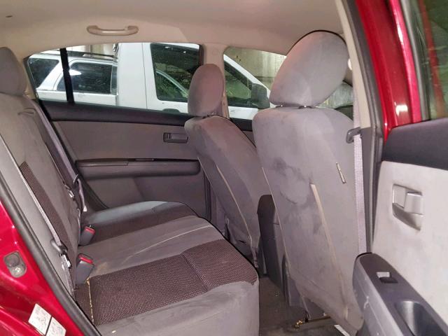 3N1AB61E27L650623 - 2007 NISSAN SENTRA 2.0 RED photo 6