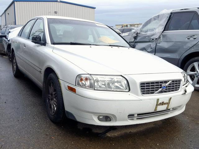 YV1TS592651390381 - 2005 VOLVO S80 2.5T WHITE photo 1