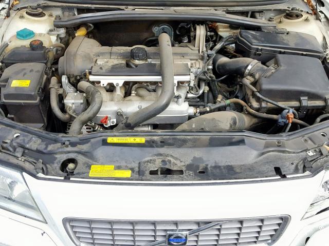 YV1TS592651390381 - 2005 VOLVO S80 2.5T WHITE photo 7