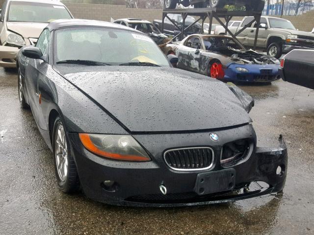 4USBT33443LS46563 - 2003 BMW Z4 2.5 BLACK photo 1