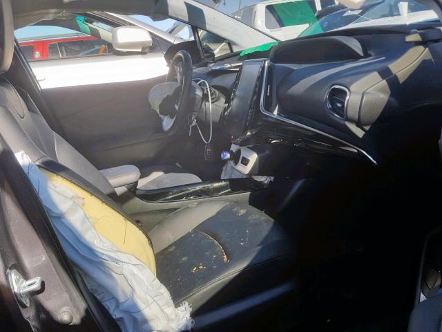 JTDKARFP0H3053628 - 2017 TOYOTA PRIUS PRIM 灰色 照片 5