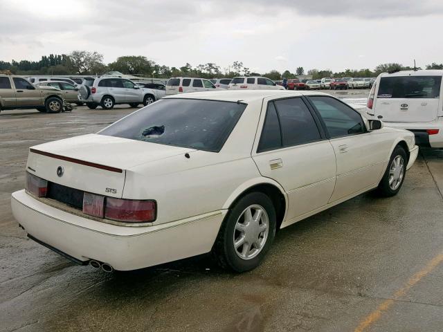 1G6KY5292VU819377 - 1997 CADILLAC SEVILLE ST WHITE photo 4