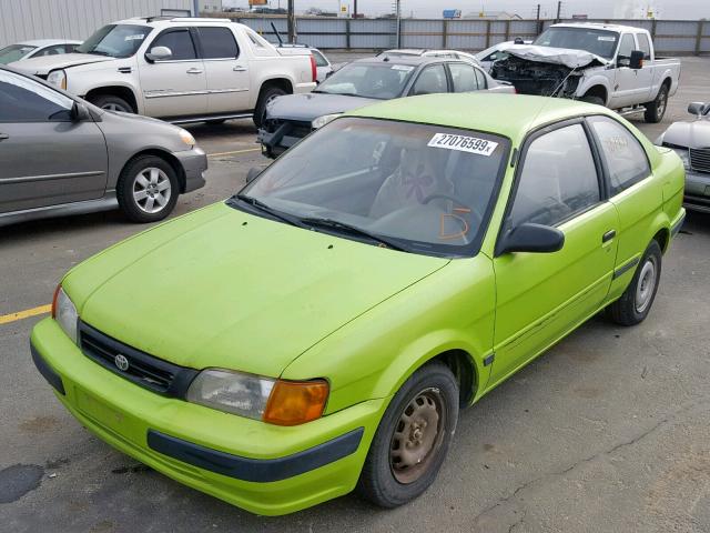 JT2EL56D7S0106543 - 1995 TOYOTA TERCEL DX GREEN photo 2