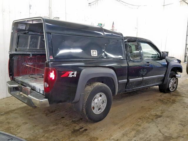 1GCDT19E578194422 - 2007 CHEVROLET COLORADO BLACK photo 4