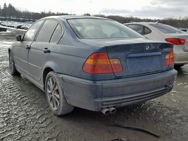 WBAEW53473PG20954 - 2003 BMW 330 XI BLUE photo 3