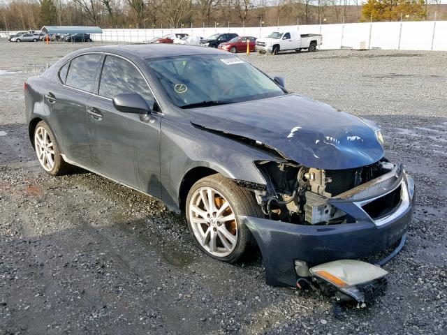 JTHCK262782025326 - 2008 LEXUS IS 250 GRAY photo 1