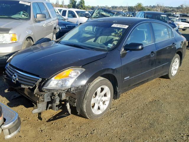 1N4CL21E77C235343 - 2007 NISSAN ALTIMA HYB BLACK photo 2