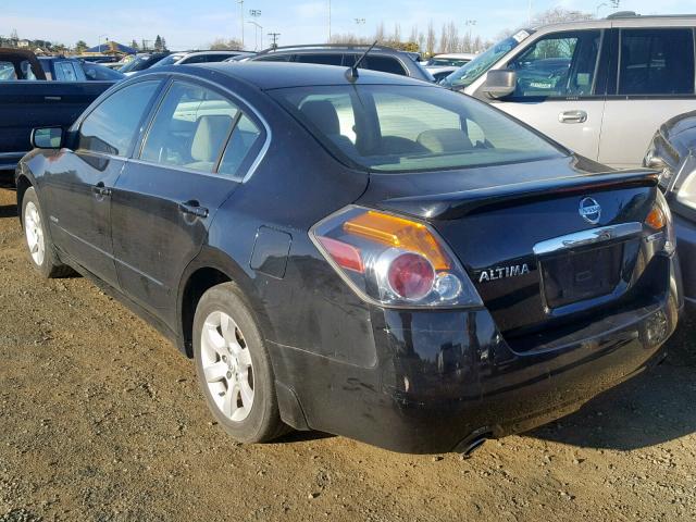 1N4CL21E77C235343 - 2007 NISSAN ALTIMA HYB BLACK photo 3