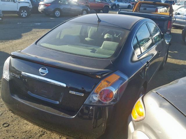 1N4CL21E77C235343 - 2007 NISSAN ALTIMA HYB BLACK photo 4