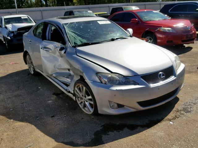 JTHBE262375014162 - 2007 LEXUS IS 350 SILVER photo 1