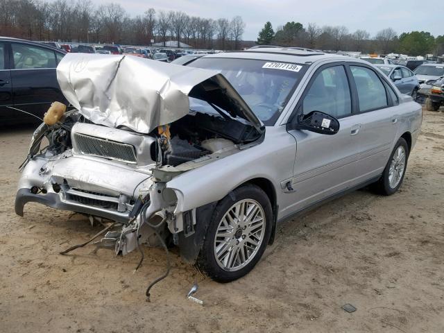 YV1TS92D921278754 - 2002 VOLVO S80 SILVER photo 2