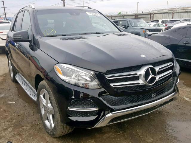 4JGDA5JB2HA873911 - 2017 MERCEDES-BENZ GLE 350 BLACK photo 1