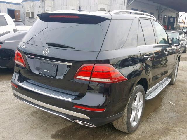 4JGDA5JB2HA873911 - 2017 MERCEDES-BENZ GLE 350 BLACK photo 4