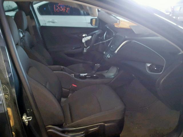 1G1ZB5STXHF125496 - 2017 CHEVROLET MALIBU LS CHARCOAL photo 5