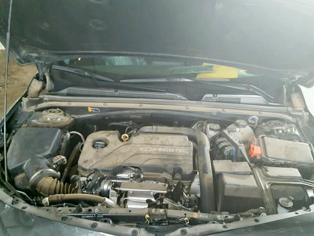 1G1ZB5STXHF125496 - 2017 CHEVROLET MALIBU LS CHARCOAL photo 7