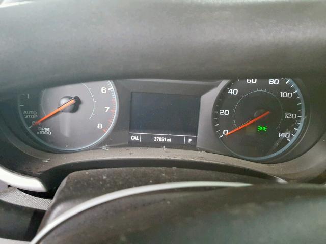 1G1ZB5STXHF125496 - 2017 CHEVROLET MALIBU LS CHARCOAL photo 8