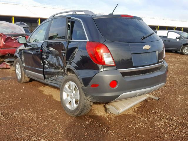 3GNAL2EK7ES603925 - 2014 CHEVROLET CAPTIVA LS 黑色 照片 3