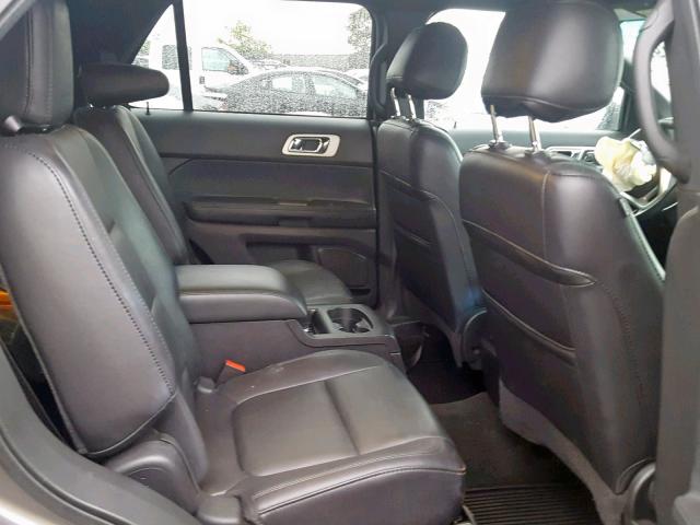 1FM5K8F83EGA64104 - 2014 FORD EXPLORER L GRAY photo 6