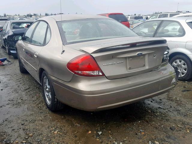 1FAFP55S34A176219 - 2004 FORD TAURUS SES BROWN photo 3