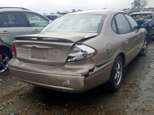 1FAFP55S34A176219 - 2004 FORD TAURUS SES BROWN photo 4