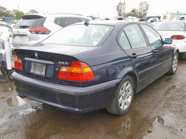 WBAAZ33425KP91960 - 2005 BMW 325 IS SUL BLUE photo 4