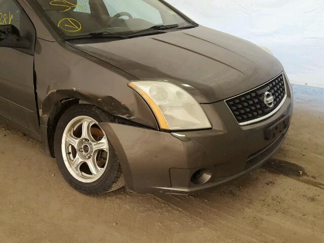 3N1AB61EX9L621566 - 2009 NISSAN SENTRA 2.0 BROWN photo 9