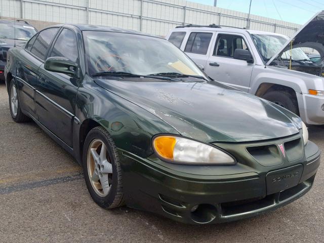 1G2NW52EXYM806642 - 2000 PONTIAC GRAND AM G GREEN photo 1