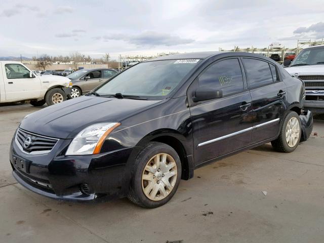 3N1AB6AP5AL635459 - 2010 NISSAN SENTRA 2.0 BLACK photo 2