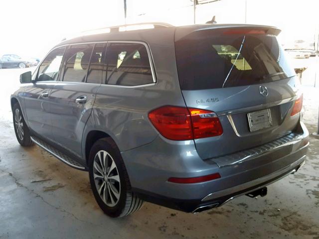 4JGDF6EE2FA453946 - 2015 MERCEDES-BENZ GL 450 4MA GRAY photo 3