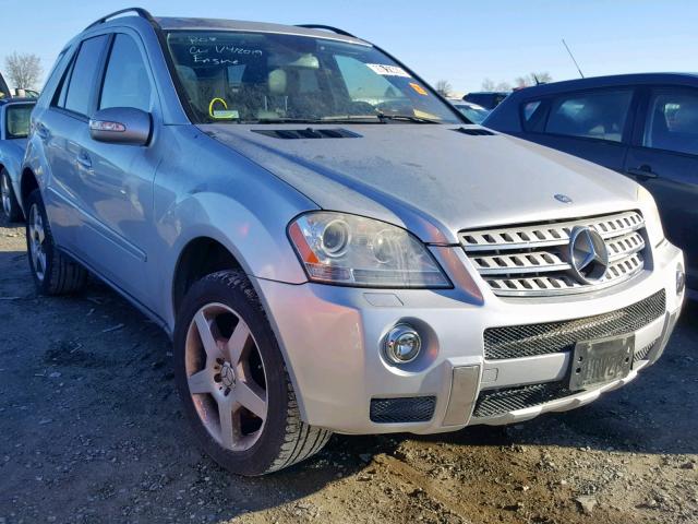 4JGBB86E86A077590 - 2006 MERCEDES-BENZ ML 350 SILVER photo 1