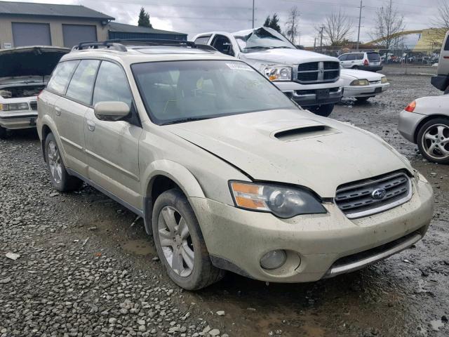 4S4BP67C254320830 - 2005 SUBARU LEGACY OUT CREAM photo 1