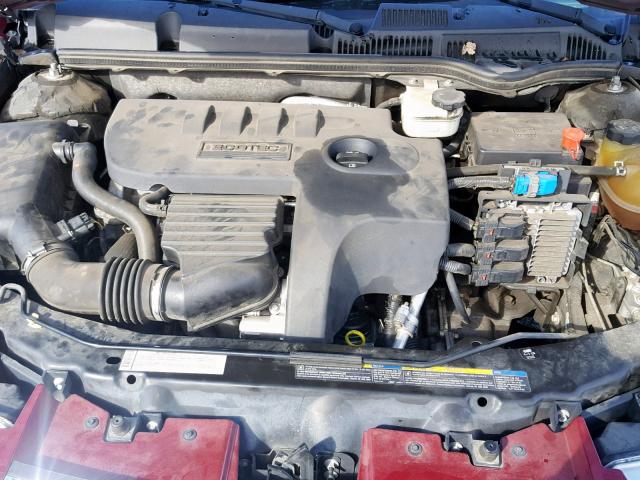 1G8AJ55F87Z138946 - 2007 SATURN ION LEVEL MAROON photo 7
