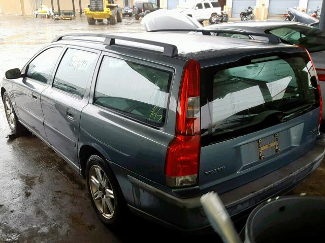 YV1SW64A042415448 - 2004 VOLVO V70 BLUE photo 3