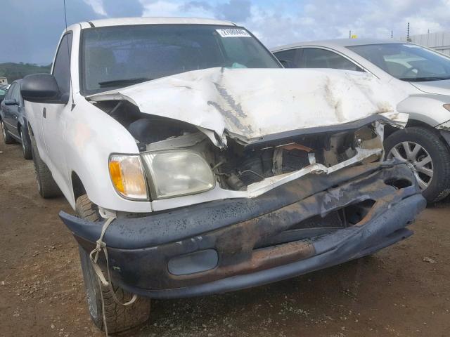 5TBJN32121S173975 - 2001 TOYOTA TUNDRA WHITE photo 1