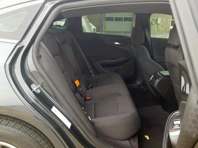 1G1ZE5ST3HF131180 - 2017 CHEVROLET MALIBU LT BLACK photo 6