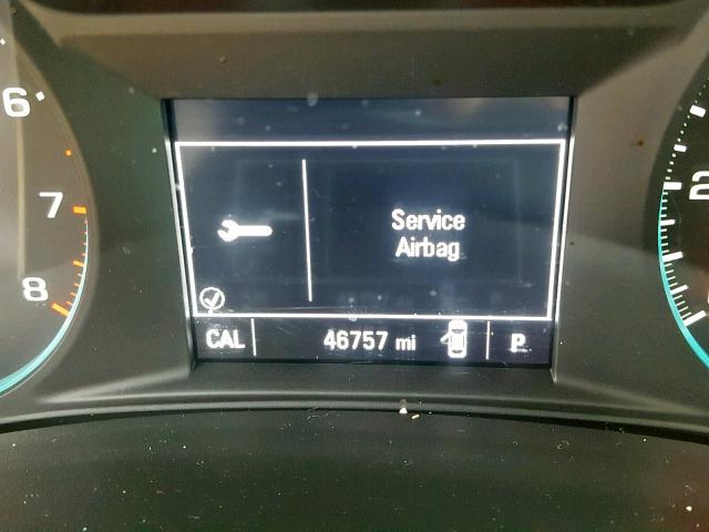 1G1ZE5ST3HF131180 - 2017 CHEVROLET MALIBU LT BLACK photo 8