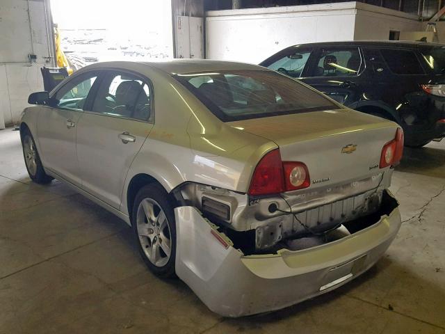 1G1ZA5E04AF281947 - 2010 CHEVROLET MALIBU LS SILVER photo 3