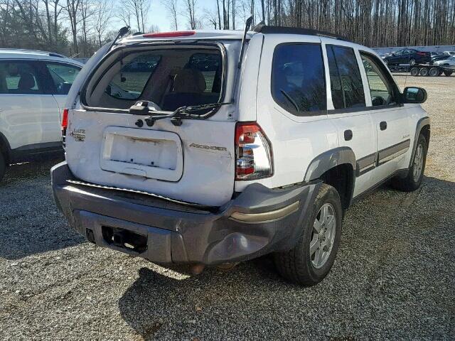 4NUDS13S662702467 - 2006 ISUZU ASCENDER S 白色 照片 4