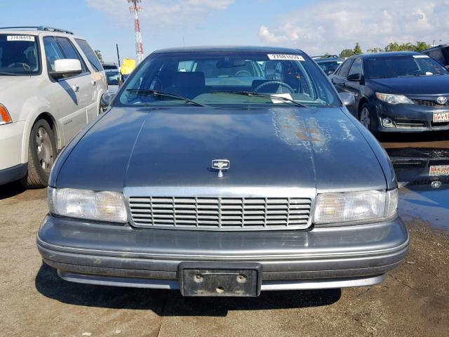 1G1BN53E8MW182735 - 1991 CHEVROLET CAPRICE CL GRAY photo 9